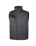 Gilet Multitasche STOCKTON3 Tg. L grigio/arancio STOC3GOGT