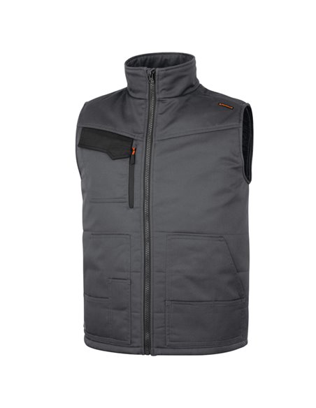Gilet Multitasche STOCKTON3 Tg. XL grigio/arancio STOC3GOXG