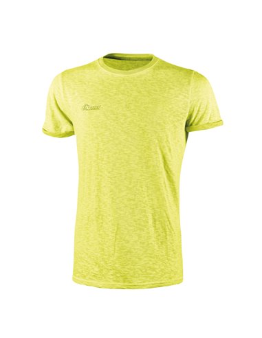 Pack 3 Magliette a maniche corte Tg.XL Fluo giallo U-Power EY195YF-XL