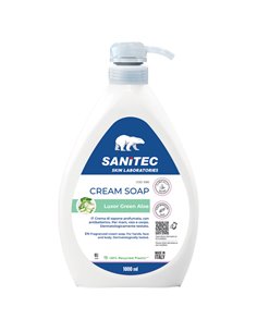 Crema di sapone Luxor Green Aloe 1Lt Sanitec 1080