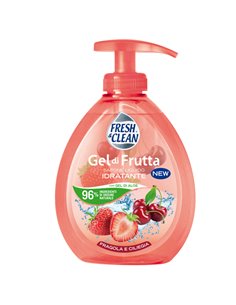 Sapone liquido FreshClean gel fragola e ciliegia 300ml 7-1196 Fresh&Clean SAPONI E PASTE LAVAMANI