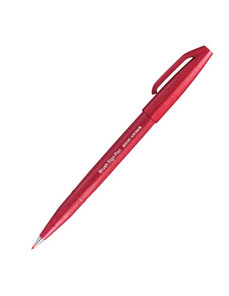 Astuccio 12 Sign Pen Brush colori assortiti Pentel 0022187 PENTEL PUNTA FELTRO