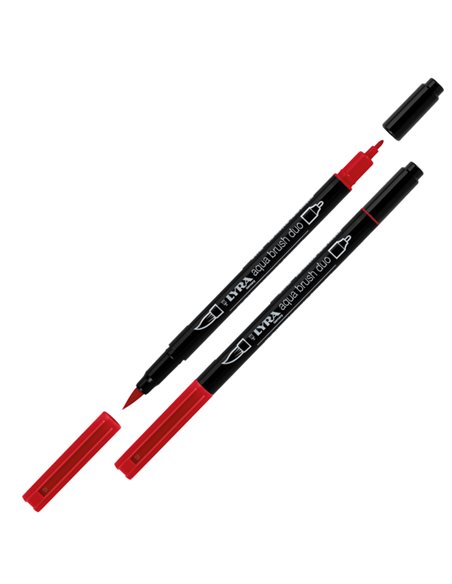 Astuccio 6 pennarelli Aqua Brush Duo colori primari Lyra L6521060 LYRA PENNARELLI SPECIALI
