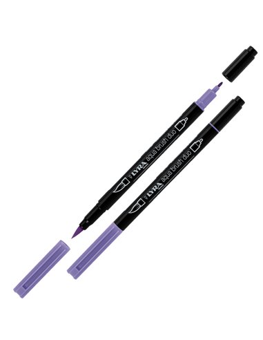 Astuccio 6 pennarelli Aqua Brush Duo colori pastel Lyra L6521061