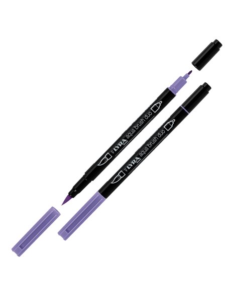 Astuccio 6 pennarelli Aqua Brush Duo colori pastel Lyra L6521061