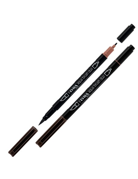 Astuccio 6 pennarelli Aqua Brush Duo skin tones Lyra L6521062