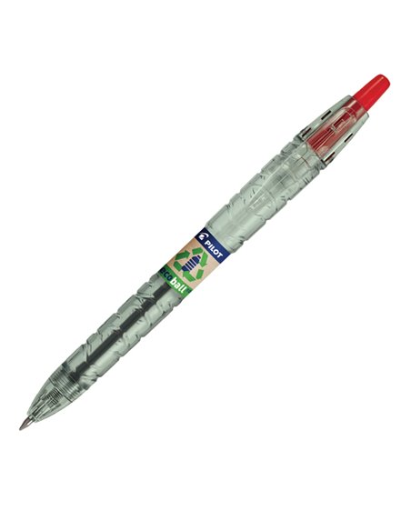 Penna a sfera scatto B2P Ecoball punta 1.0mm rosso Pilot 040178 PILOT A SCATTO
