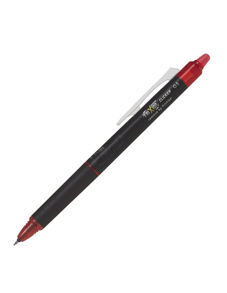 Penna sfera a scatto FRIXIONball clicker 0,5mm punta Synergy rosso PILOT 006864 PILOT CANCELLABILI