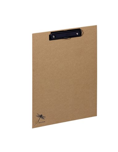Portablocco Pure A4 in cartone carta kraft c/molla fermafogli Pagna P-44009-11 PAGNA PORTABLOCCHI