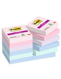 Cf. 12pz blocco 90fg. Post-it® Super Sticky 47,6x47,6mm 622-12SS-SOUL Soulful 7100290159