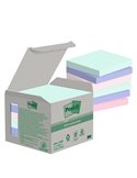Cf. 6pz blocco 100fg. Post-it® Notes Green 76x76mm 654-1GB NATURAL 7100259123