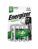 Blister 4 pile ricaricabili AA - Energizer Power Plus E300850400