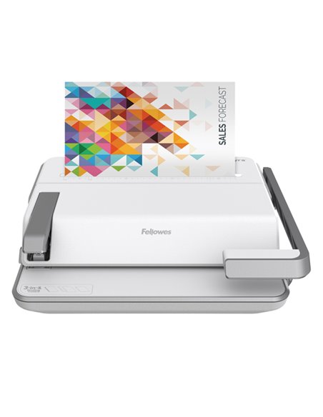 Rilegatrice 3in1 Lyra (rilega, pinza, fora) Fellowes 5603101 FELLOWES RILEGATRICI AD ANELLI