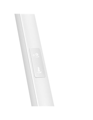 Lampada a led Giant bianco con base in legno 2003505301