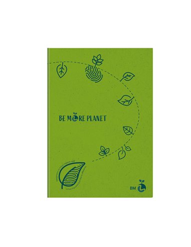 Maxiquaderno A4 36fg+2 80gr 4mm Be More Planet BM 0122652