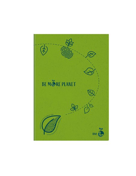 Maxiquaderno A4 36fg+2 80gr 1 rigo Be More Planet BM 0122653
