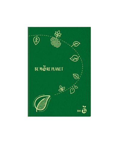 Maxiquaderno A4 36fg+2 80gr 1 rigo Be More Planet BM 0122653