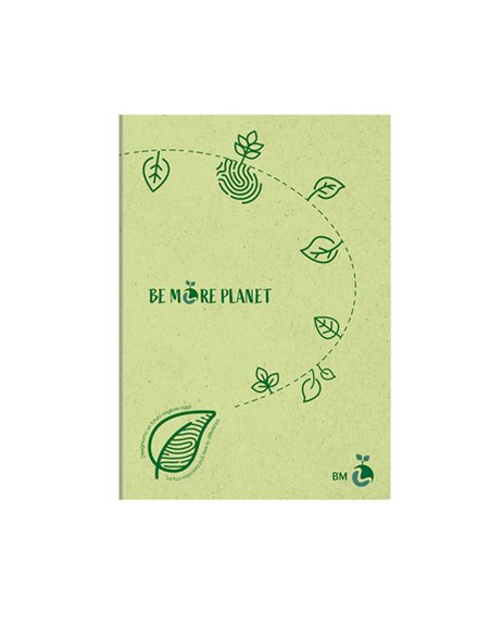 Maxiquaderno A4 36fg+2 80gr 1 rigo Be More Planet BM 0122653