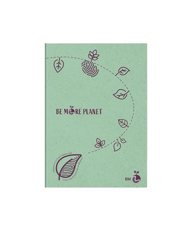Maxiquaderno A4 36fg+2 80gr 1 rigo Be More Planet BM 0122653