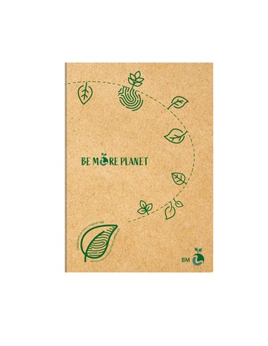 Maxiquaderno A4 36fg+2 80gr 1 rigo Be More Planet BM 0122653