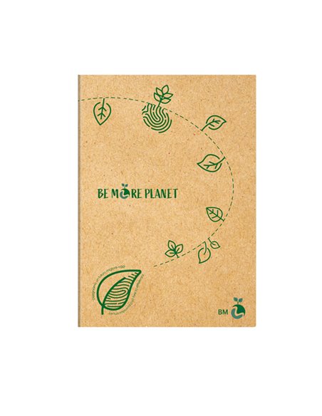 Maxiquaderno A4 36fg+2 80gr 1 rigo Be More Planet BM 0122653
