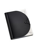 Portadocumenti a soffietto in PP nero A4 13 tasche Plastidea 7041NE
