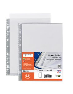 Portalistini Jolly 12 fogli sei rota 573112 SEI ROTA PORTALISTINI A FASCICOLI MOBILI