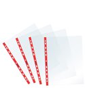 25 Buste forate c/ banda rossa Sprint 22X30cm Favorit 400159688