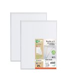 Conf 25 Buste a U in PP riciclato 22x30cm GAIA Sei rota 722230