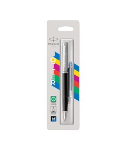 Penna stilo Jotter Original punta M fusto nero Parker 2096430 2
