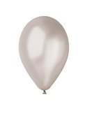 Busta 16 palloncini Ø26cm metal argento Big Party 72191.