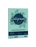 Carta Calligraphy Nature REMAKE A4 50fg 120gr acquamarina FAVINI A69G664