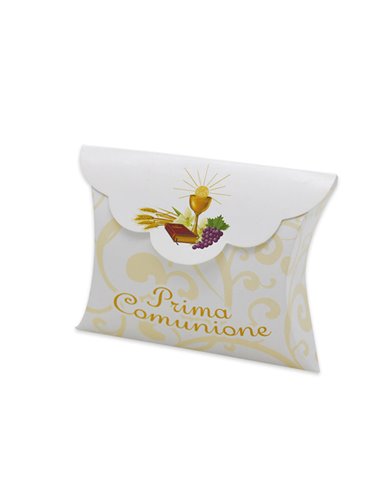 25 scatoline portaconfetti 10x8x3cm Comunione Big Party 81601