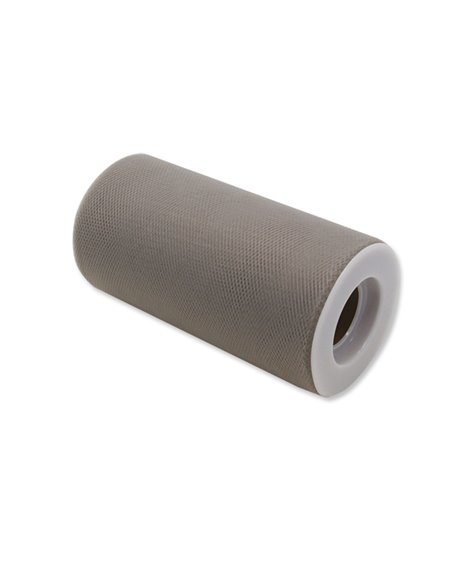 Tulle in rotolo 12,5cmx25mt argento opaco Big Party 85069 BIG PARTY CESTI REGALO E BOMBONIERE