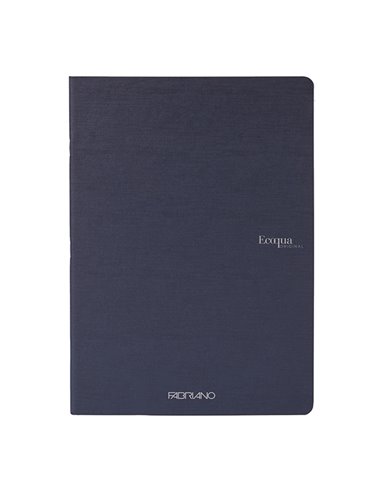 Maxiquaderno A4 38fg+2 90gr 1rigo Ecoqua original PM blu scuro Fabriano 19210304
