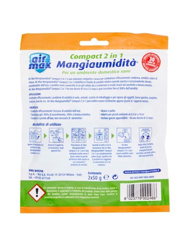 Air Max 2 mangiaumiditA' appendibile Compact 2 in 1 Lavanda di provenza 50gr 6311588
