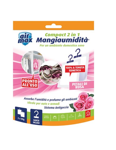Air Max 2 mangiaumiditA' appendibile Compact 2 in 1 Petali di Rosa 50gr 6311589