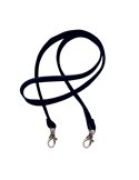 50 Cordoncino Pass M in raso nero lungh. 85cm Sei Rota 62008210