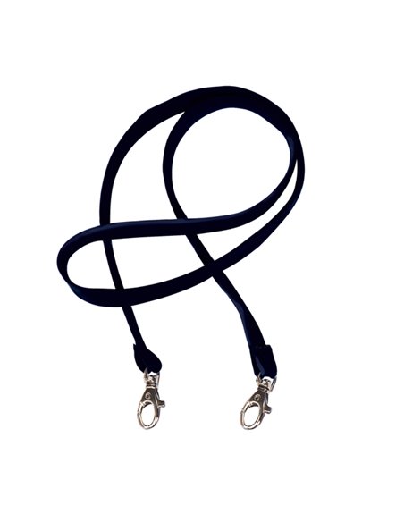 50 Cordoncino Pass M in raso nero lungh. 85cm Sei Rota 62008210
