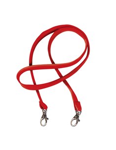 50 Cordoncino Pass M in raso rosso lungh. 85cm Sei Rota 62008212