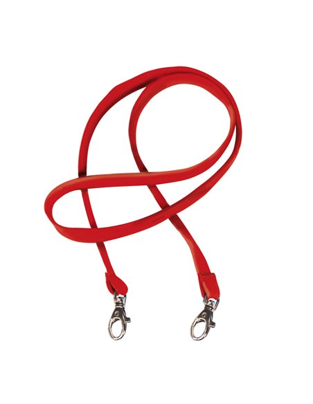 50 Cordoncino Pass M in raso rosso lungh. 85cm Sei Rota 62008212