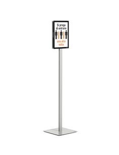 Espositore da pavimento Info Stand Basic A4 5012-57 DURABLE CORNICI AUTOPORTANTI