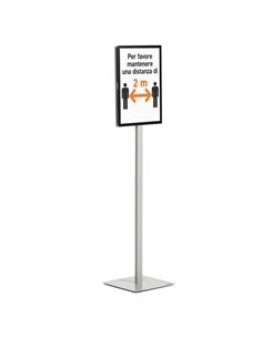 Espositore da pavimento Info Stand Basic A3 5013-57 DURABLE CORNICI AUTOPORTANTI