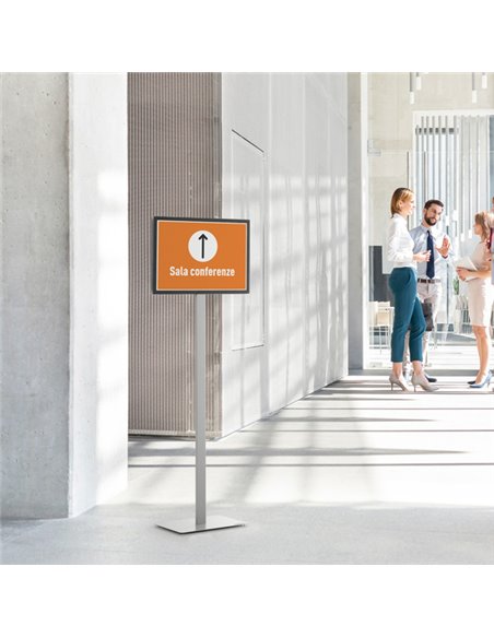 Espositore da pavimento Info Stand Basic A3 5013-57 DURABLE CORNICI AUTOPORTANTI