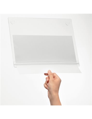 Confezione 5 buste impermeabili adesive A3 Durable 5017-19