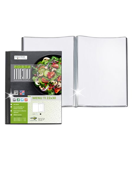 PORTA MENU TI 4 buste - personalizzabile 22x30cm Sei Rota 56700410