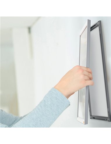 Cornice a clip Impression PRO A4 cornice alluminio 1915578 NOBO CORNICI DA PARETE E SUPPORTI