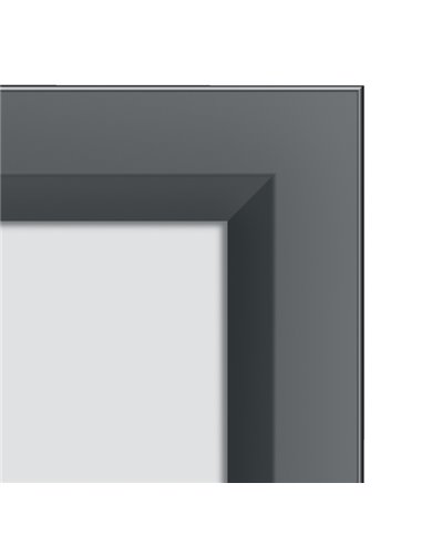 Cornice a clip Impression PRO A3 cornice grafite 1915581 NOBO CORNICI DA PARETE E SUPPORTI