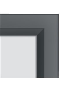 Cornice a clip Impression PRO A4 cornice grafite 1915579 NOBO CORNICI DA PARETE E SUPPORTI 2