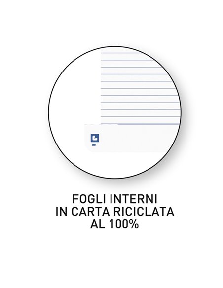 Maxiquaderno Spiralato A4 1 rigo 180fg 90g colori ass. REC'UP OXFORD 400154144 OXFORD BLOCCHI MEETING